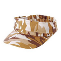 Polyester Camouflage Convertible Visor